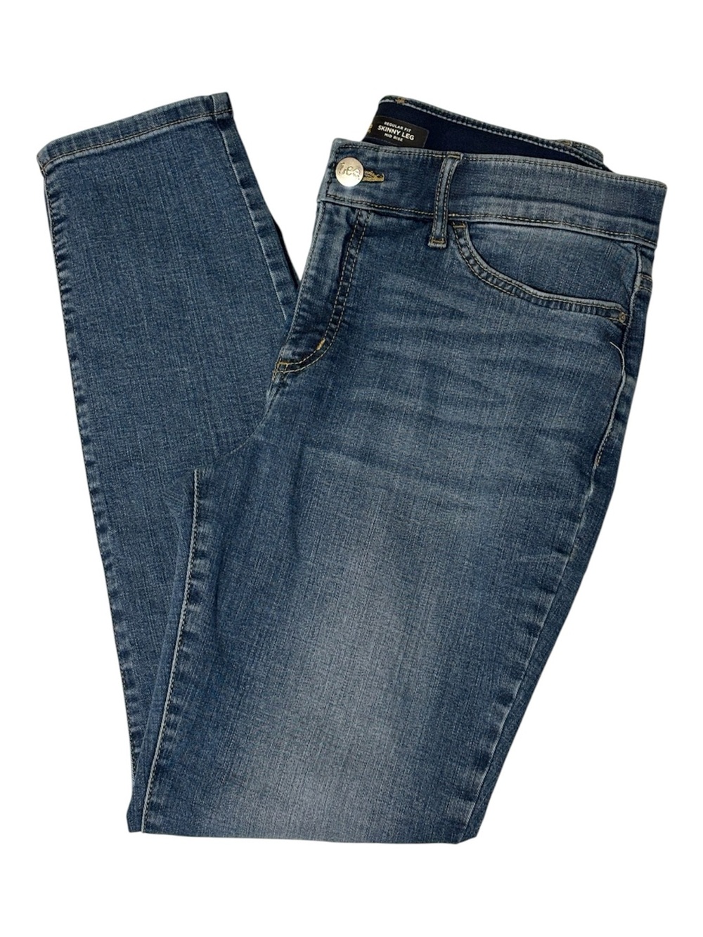 LEE Skinny Leg Mid Rise Jeans Size 10